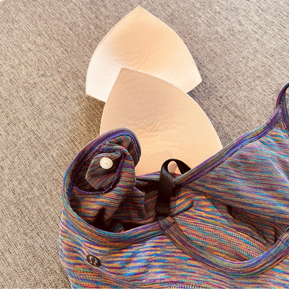 Lululemon Ebb to Street Bra Light Support, C/D Cup
Rainbow Multi / Black 4 - Picture 7 of 9